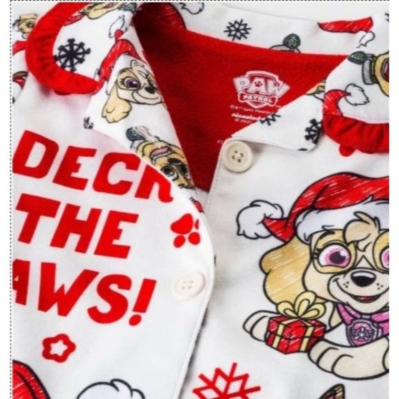 Girls' PAW Patrol Coat Pajama Set 18 Month NEW w/Tags - Picture 3 of 3